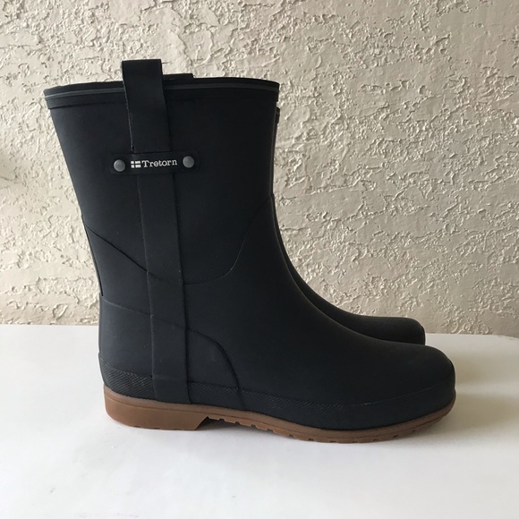 Tretorn Shoes - Tretorn black rain boots size 36/ US 6